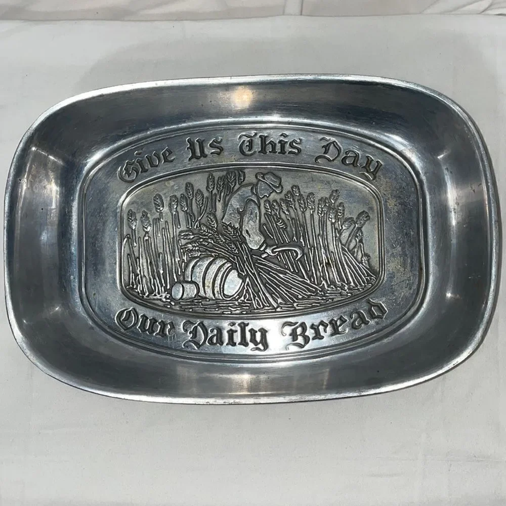 Duratale by Leonard metal serving platter 